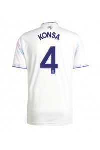 Fotbalové Dres Aston Villa Ezri Konsa #4 Třetí Oblečení 2025-26 Krátký Rukáv